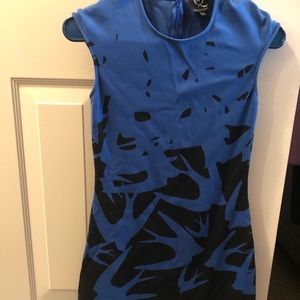 COPY - ALEXANDER MCQUEEN BLUE/black dress like new small